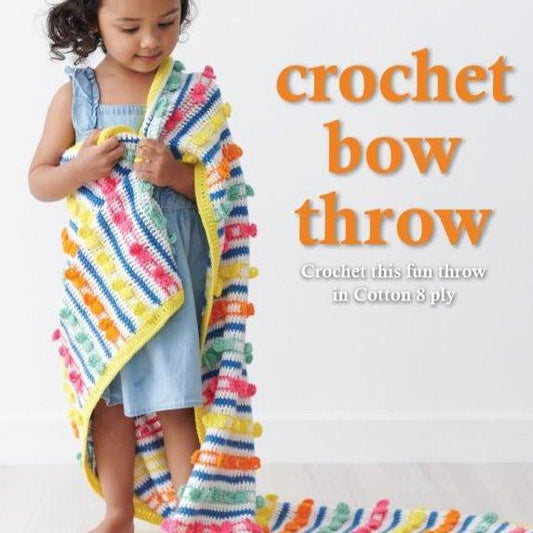 Heirloom Crochet Bow Throw ( 601)