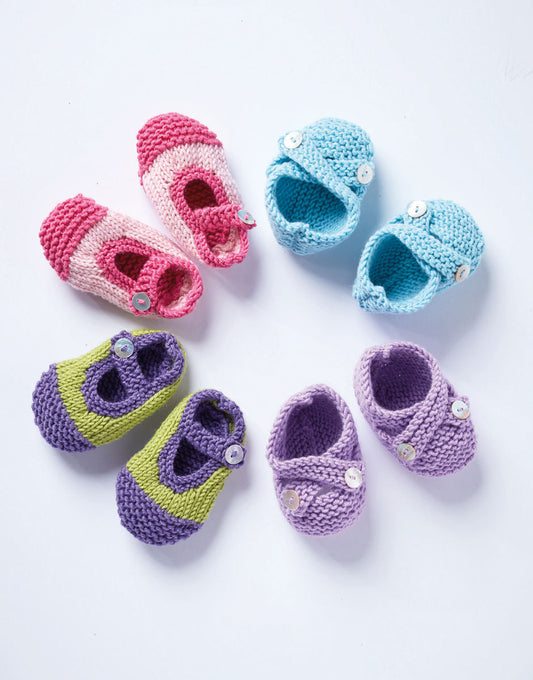 Sirdar Baby Shoes with Straps (5249)