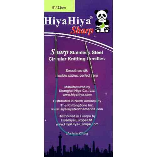 HiyaHiya Sharp Steel Circular Knitting Needles