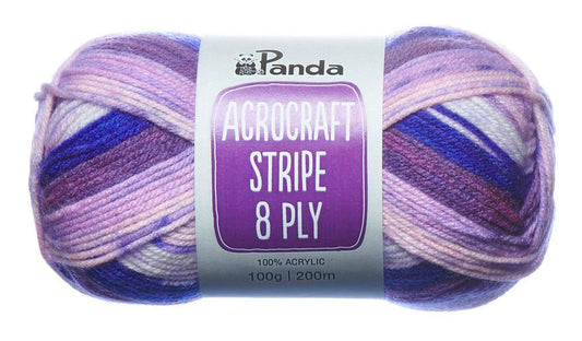 Panda Acrocraft Stripe Yarn