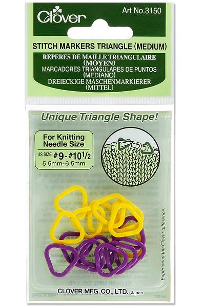 Clover Triangle Stitch Markers (Medium) 3150