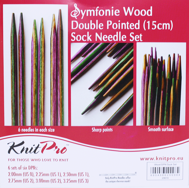 Knit Pro Symfonie DP Needles Sock Set - 15cm & 20cm