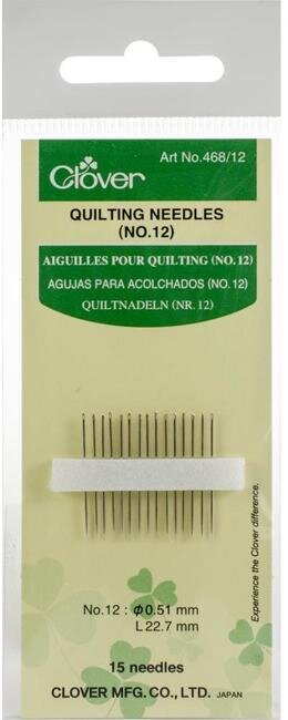 Clover Quilting Needles (468-10)