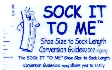 Sock It to Me - Conversion Chart