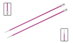 Knit Pro Zing Single Point Needle - 25cm Length & 30cm length
